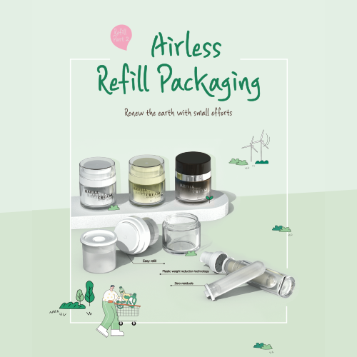 NEW PACKAGING - Airless Refill Packaging